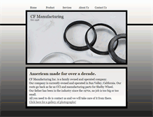 Tablet Screenshot of cfmaninc.com
